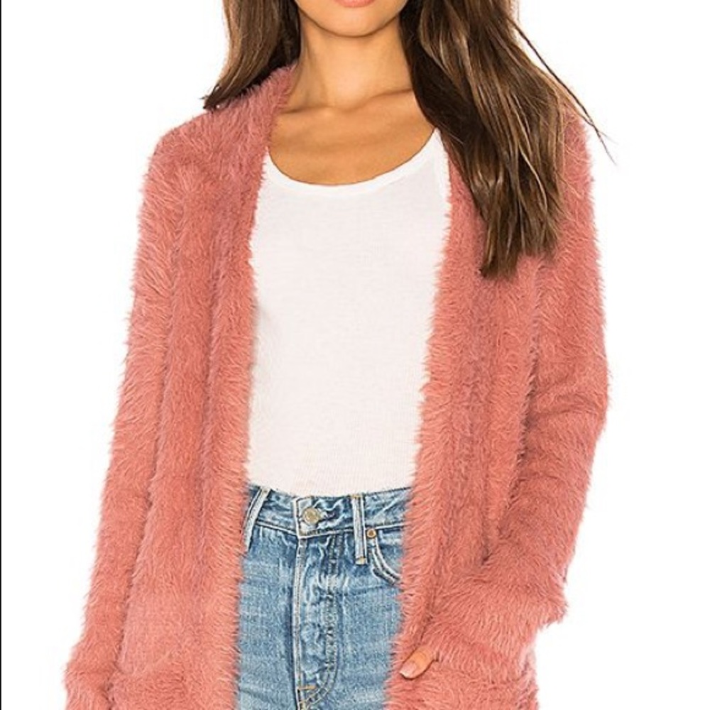 Free people cardigan pink